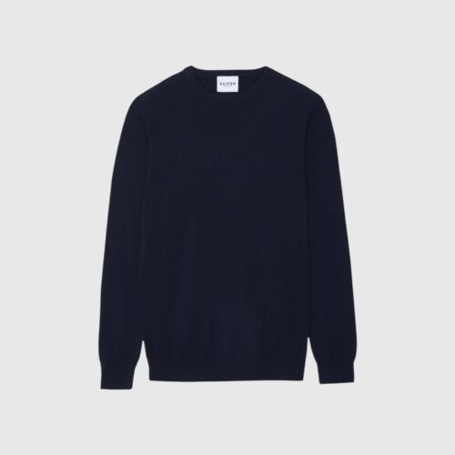 HOMME - PULL RAY BLEU MARINE FONCÉ KUJTEN