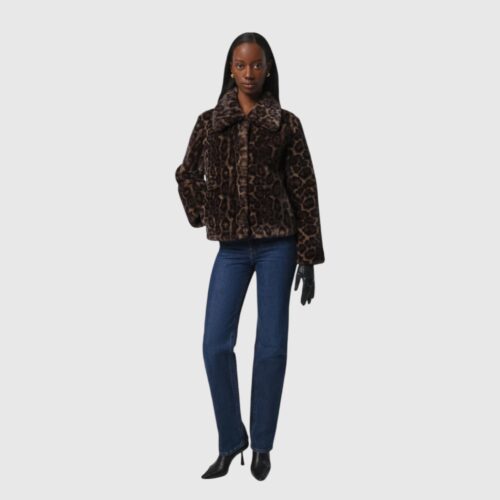 Manteau Elis Dark Leopard Apparis