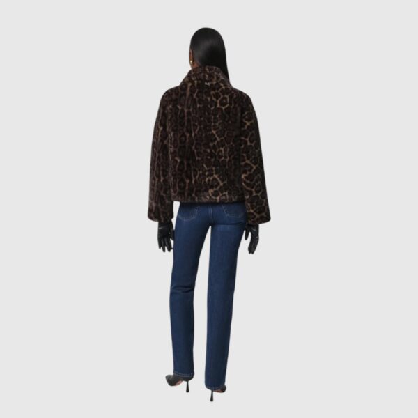 Manteau Elis Dark Leopard Apparis