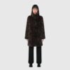 Manteau Blair Dark Leopard Apparis