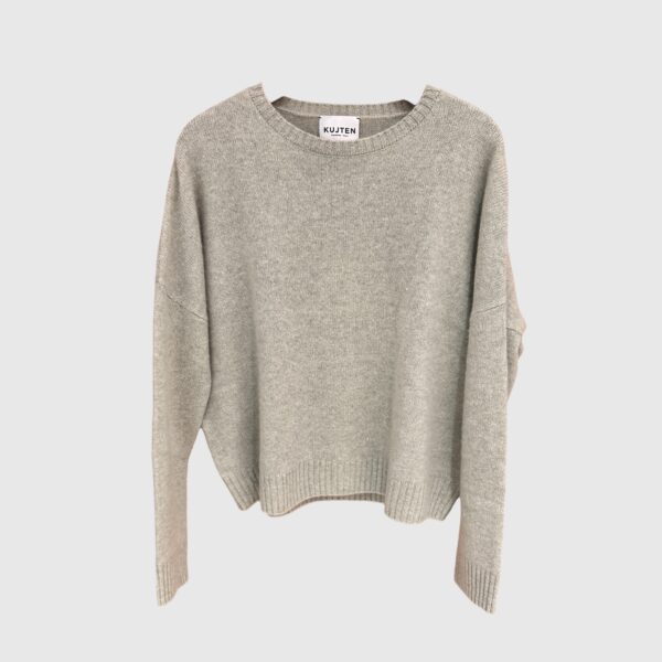 Pull Amelie vert avoine Kujten