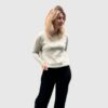 Pull Amelie vert avoine Kujten