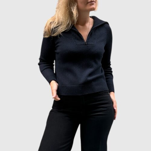 Pull Sam Marine Foncé Kujten