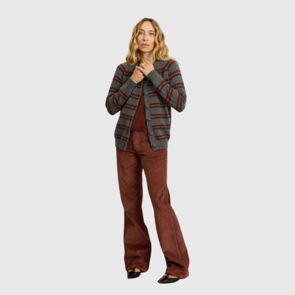 Maxi Cardigan Mila Stripes Alexandra Golovanoff