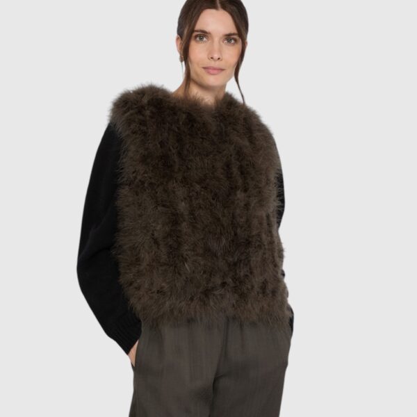 Gilet à Plumes Yves Salomon