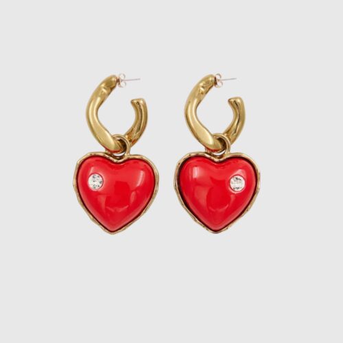 Boucles d'oreilles coeur Essentiel