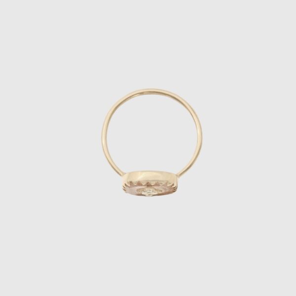 Bague Pierrot Quartz Rose Pascale Monvoisin