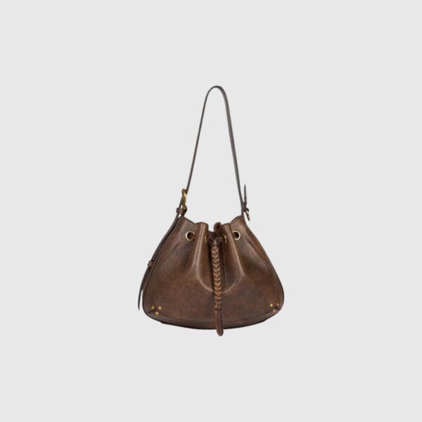 Sac Andy Marron Usé Jérôme Dreyfuss