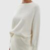 Pull col Bateau Majestic Filatures