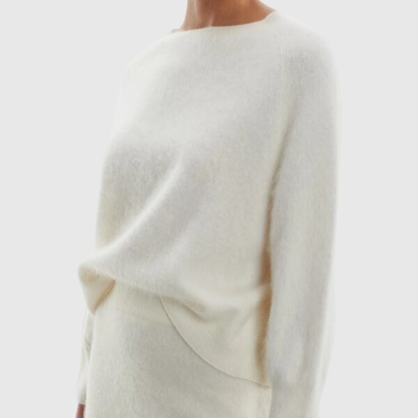 Pull col Bateau Majestic Filatures