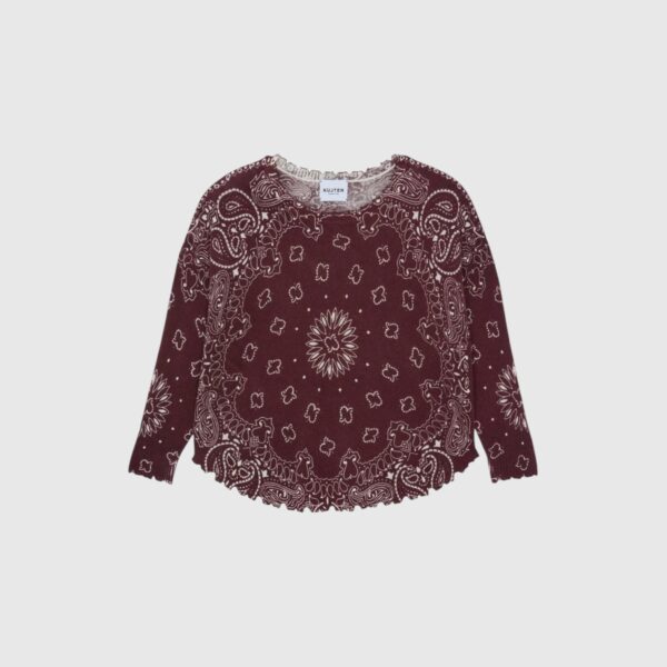 Pull Mela Bandana Bordeaux Kujten
