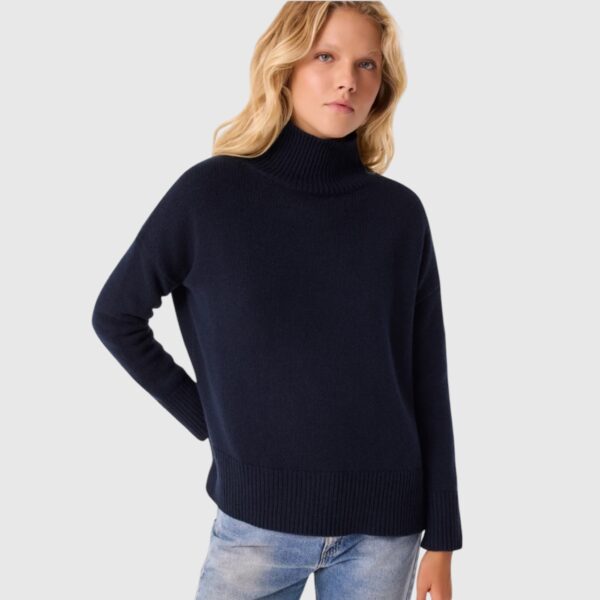 Pull Ulla Marine Foncé Kujten