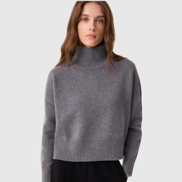 Pull Ulla Crop Flanelle Kujten