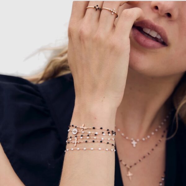 Bracelet blanc Classique 17 cm Gigi Clozeau