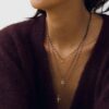 Collier noir Classique 60 cm Gigi Clozeau