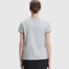 T-shirt Jamie Gris Chiné Majestic Filatures