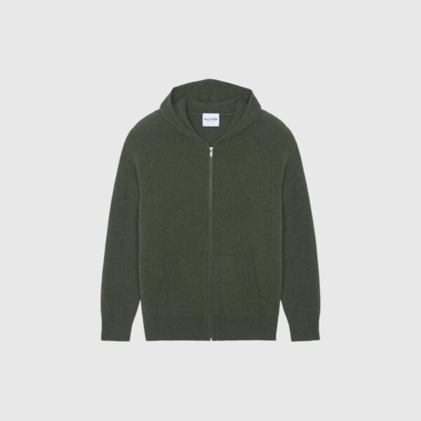 Homme - Gilet Doudy Nimbu Kaki Foncé Kujten