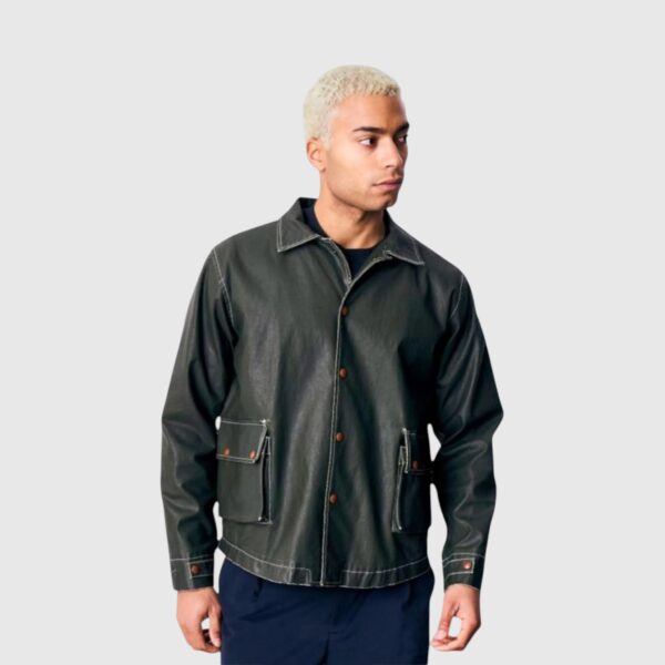 Veste Imperméable Vert Madson