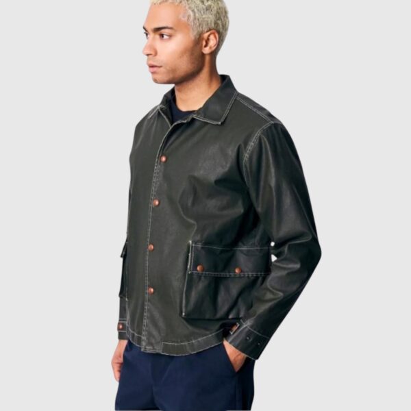 Veste Imperméable Vert Madson